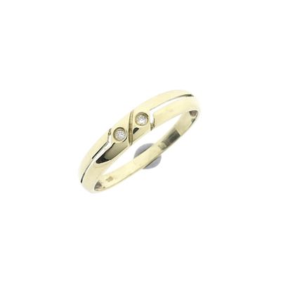 Image 1 of Gold ring with diamond | 0.02 ct.