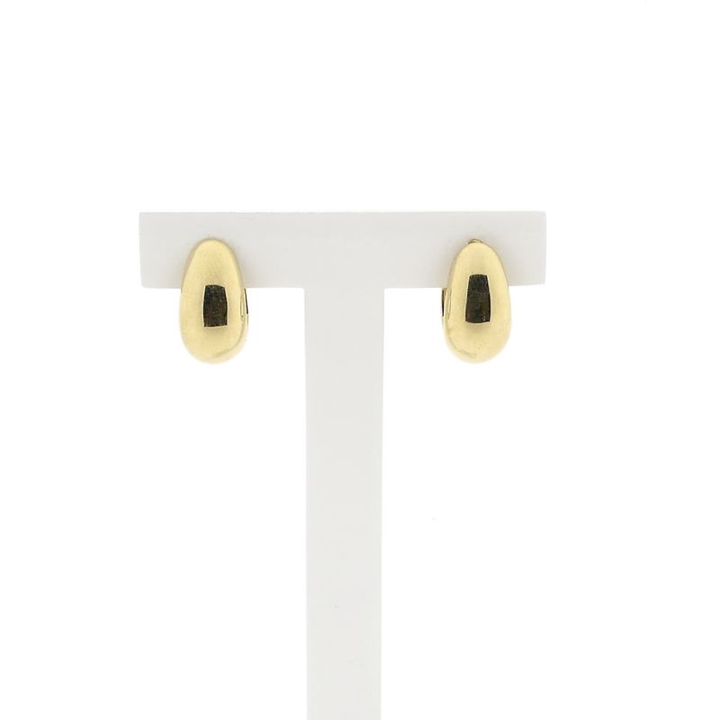 Image 1 of 14 Karat Gold Teardrop Earrings