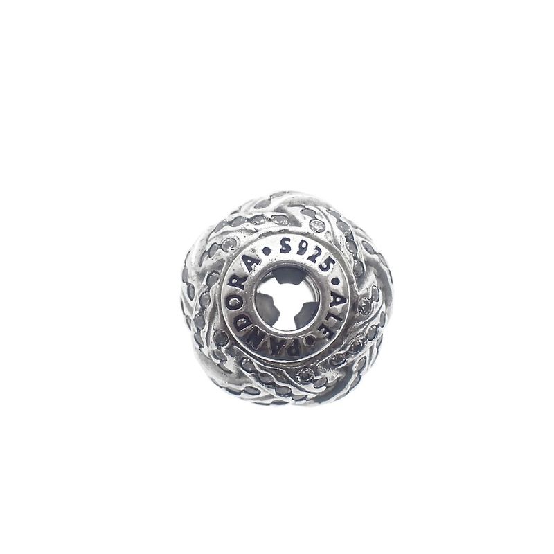 Image 4 of Pandora Essence charm; Silver; Friendship