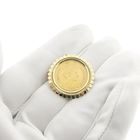 Image 7 of Gold brooch/pendant of a gold fiver; Queen Wilhelmina 1912