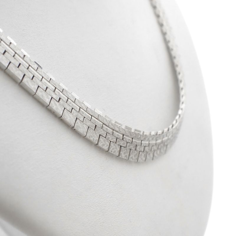 Image 4 of Silver matte fantasy necklace | 43 cm