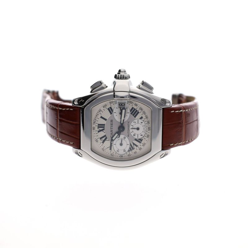 Image 21 of Cartier Roadster; W62006X6 Automatic Chronograph; Collector's Set!