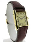 Image 3 of Cartier Tank 'Vermeil' 590005; Unisex horloge