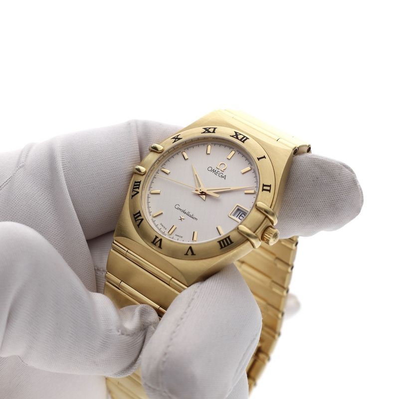 Image 24 of Omega Constellation Date 1112.30.00; 18k gold men's watch