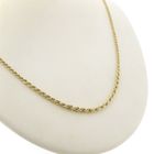 Image 3 of Gold twisted link chain | 45.5 cm