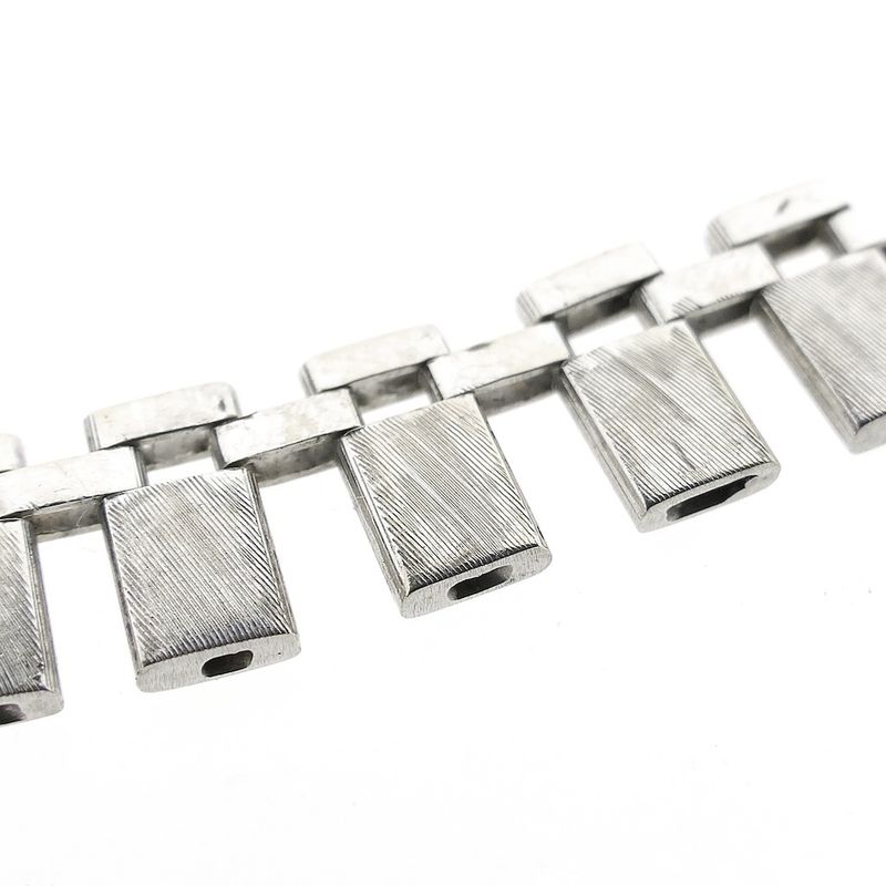 Image 7 of Matted white gold Cleopatra necklace.