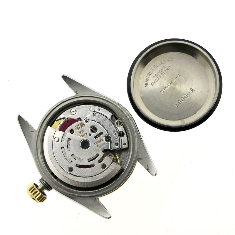 Image 23 of Rolex Datejust 26mm 69173; 18k gold/steel vintage women's watch