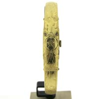 Life 'Bracelet/Cocktail Watch'; 18k gold bracelet watch