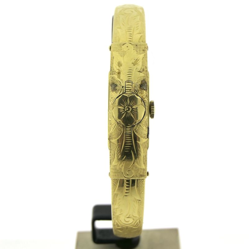 Image 1 of Life 'Bracelet/Cocktail Watch'; 18k gold bracelet watch