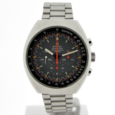 Image 1 of Omega Speedmaster Mark II 'Racing Dial'; Vintage chronograph men's watch
