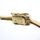 Image 10 of Baume Mercier; 18k. gouden dameshorloge met briljanten