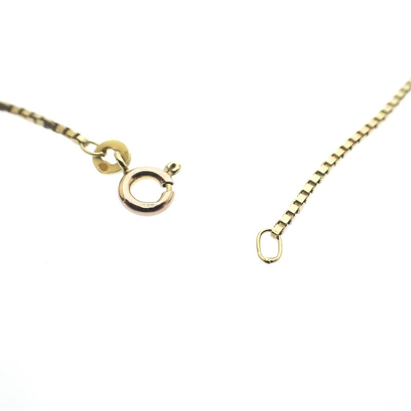 Image 7 of Gold Venetian chain | 38.7 cm