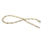 Image 3 of Two-tone gold bracelet with fantasy links | 20 cm