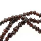 Image 5 of Antique garnet bead bracelet with gold decorative clasp; Antique