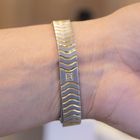 Image 12 of Ebel Wave E1157111; Gold/steel women's watch