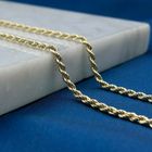 Image 2 of Gold twisted link chain