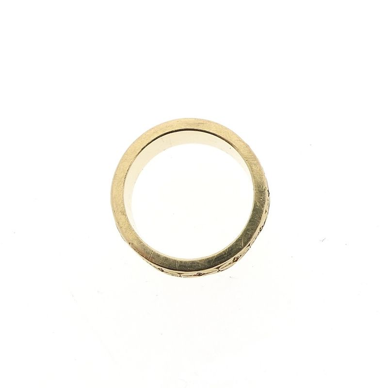 Image 4 of 18-karat gold niello ring | Gelvagold
