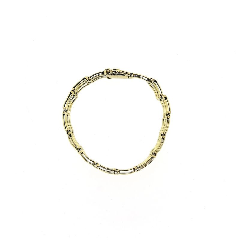 Image 3 of Gold fantasy link bracelet; 19.5 cm