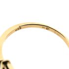 Image 7 of Gold Ring; Diamond 0.01 ct.; 14 Karat; Size 16.75
