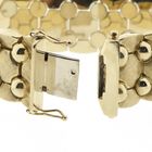 Image 8 of Vintage gold wide link bracelet