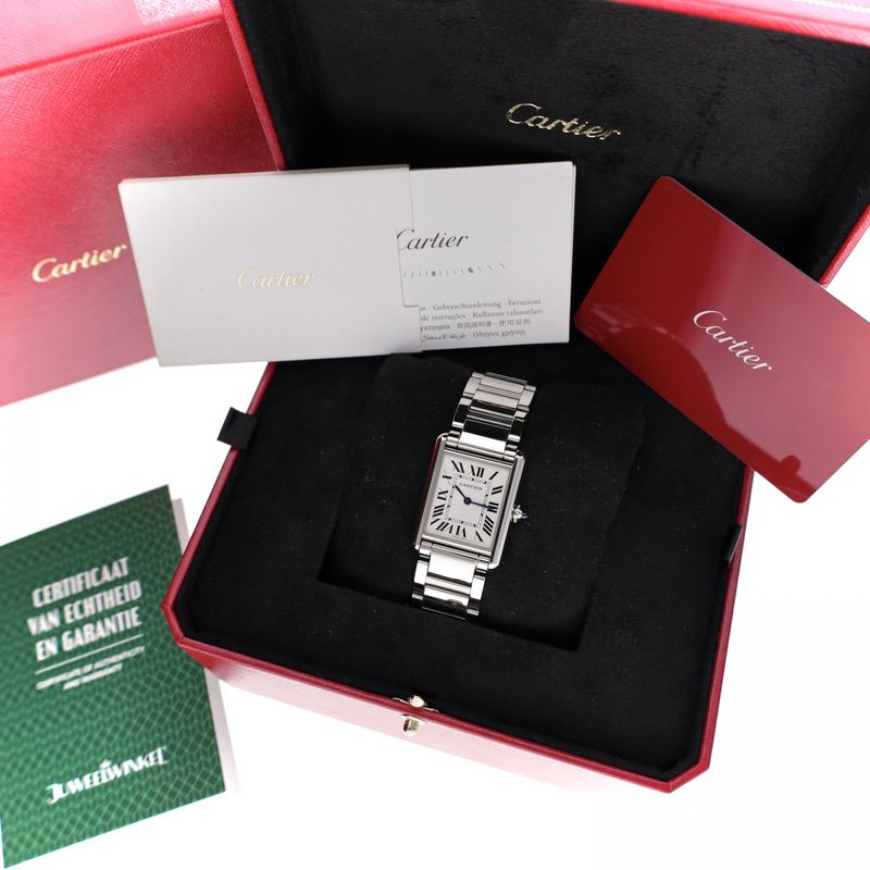 Image 2 of Cartier Tank Must ‘Large’ 4323; Elegant Unisex Watch