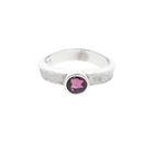 Image 3 of White Gold Ladies' Ring with Pink Spinel