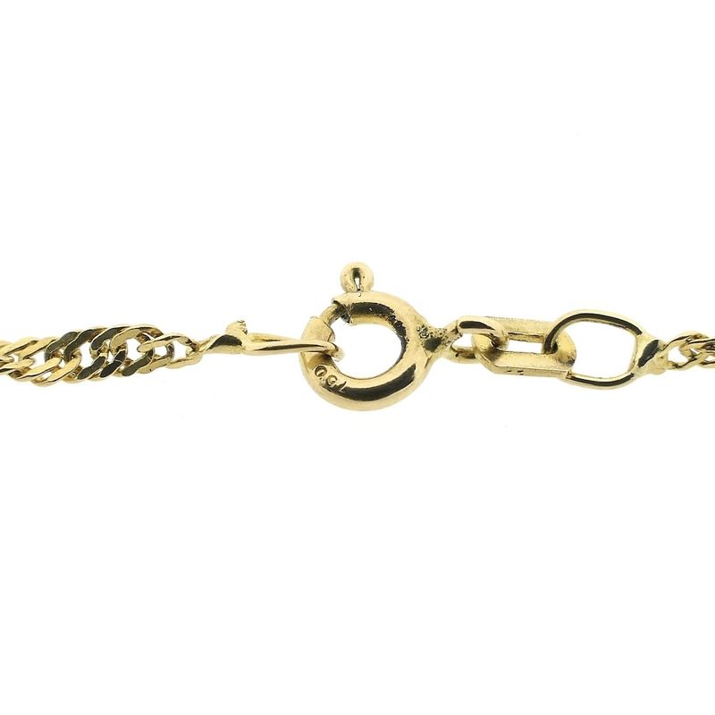 Image 5 of 18K Gold Singapore Link Chain | 60.5 cm