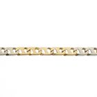 Image 3 of Two-tone gold fantasy link bracelet | 21.5 cm