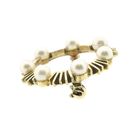 Image 7 of Gold brooch with pearl