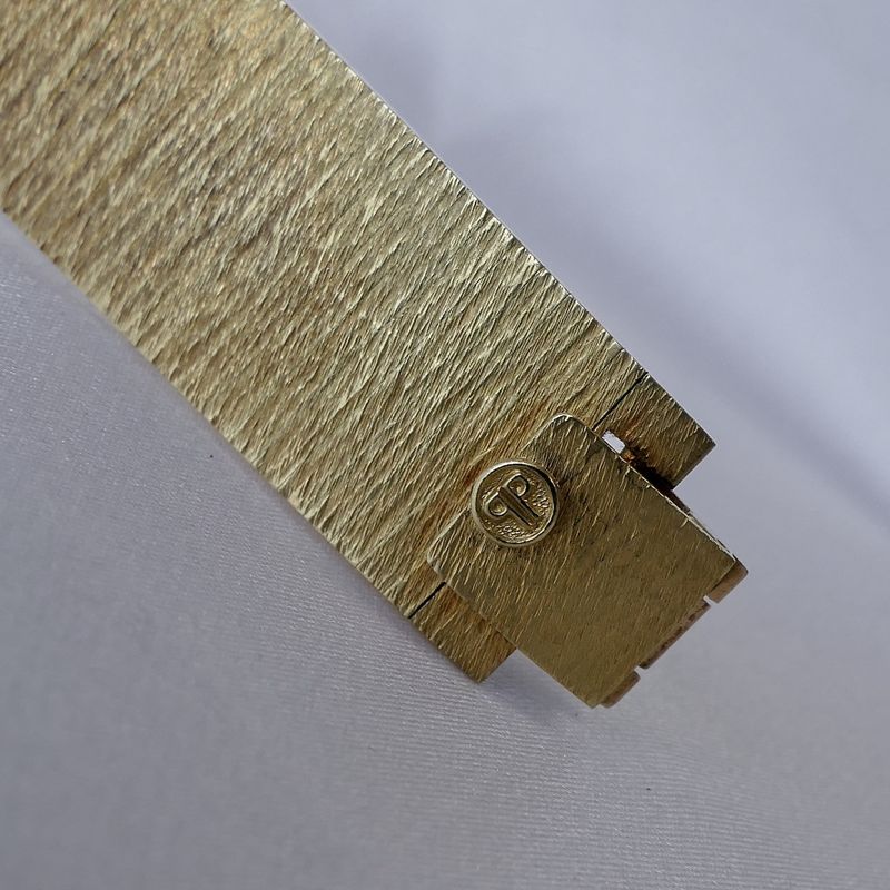Image 12 of Patek Philippe Gondolo; 18k gold men's watch with papers from 1966