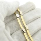 Image 7 of Golden bicolor women's necklace.