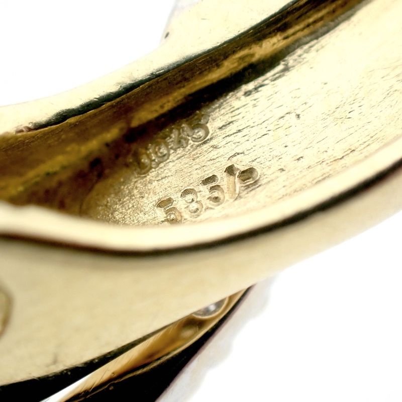 Image 7 of Two-tone fantasy pendant with diamonds | 0.045 ct.