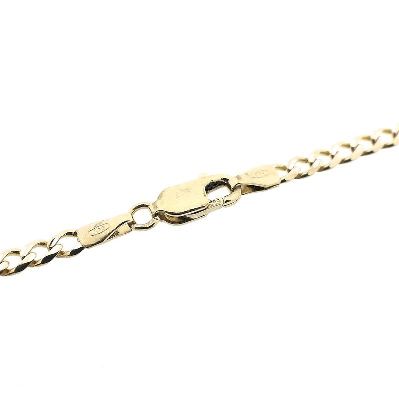 Image 3 of Gold gourmet link bracelet