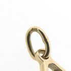 Image 4 of Gold pendant of the naturist symbol