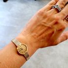 Image 7 of Omega Genève Vintage; 14k. gouden dames horloge