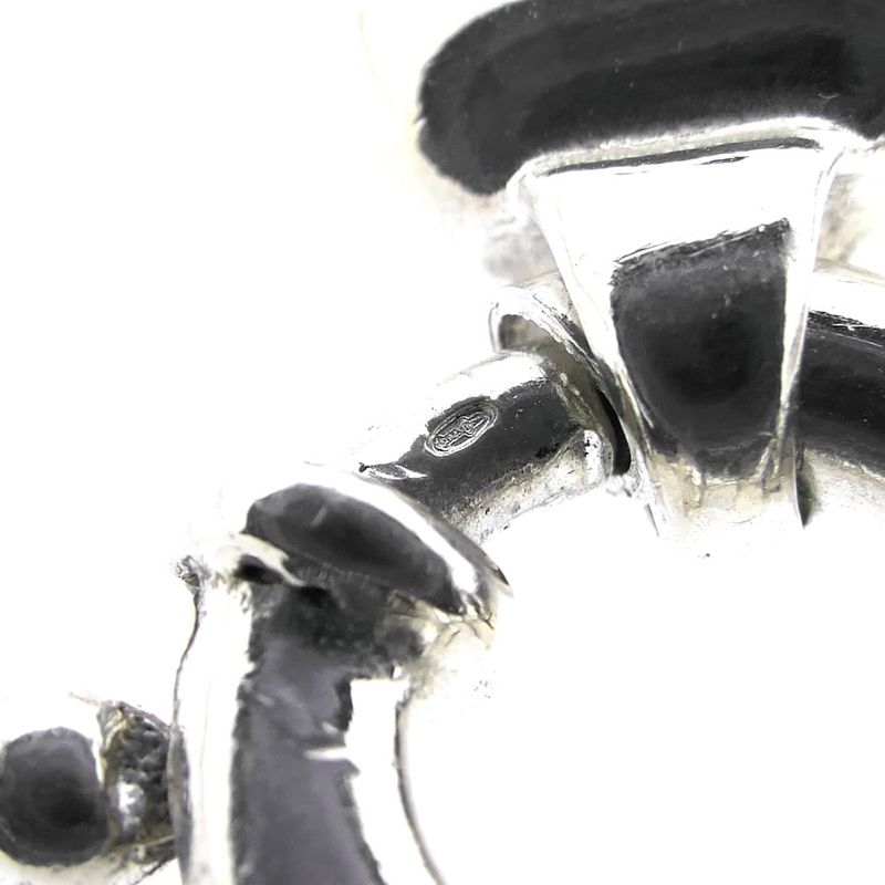 Image 8 of Silver jasseron link bracelet