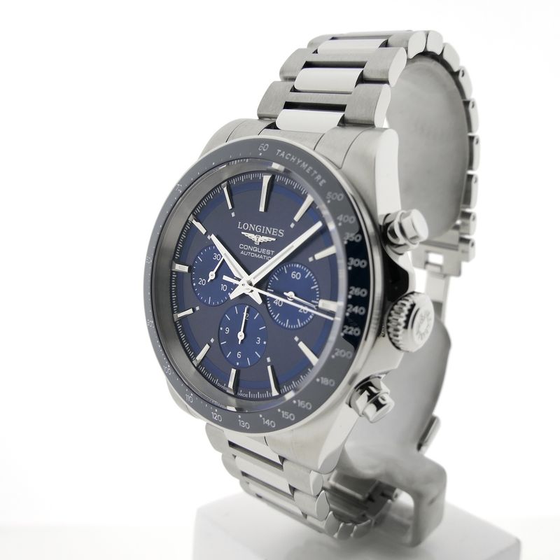 Image 2 of Longines Conquest 2023 Chronograph; Automatic men's watch