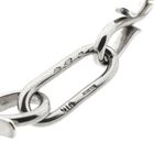 Afbeelding 5 van Zilveren fantasieschakel ketting | 74 cm
