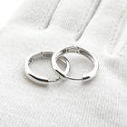 Image 10 of Silver earrings | Ø 22 mm