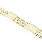 Image 6 of Two-tone gold fantasy link bracelet