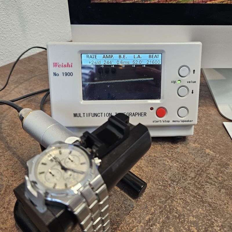 Image 24 of Vacheron Constantin Overseas Chronograph 49140; Automatic men's watch