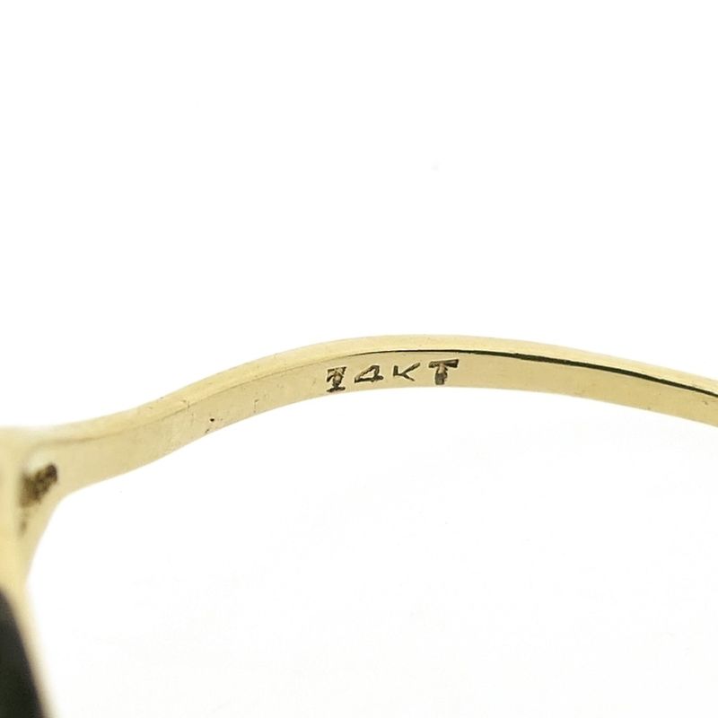 Image 8 of Gold ring pavé set with diamonds | 0.22 ct.