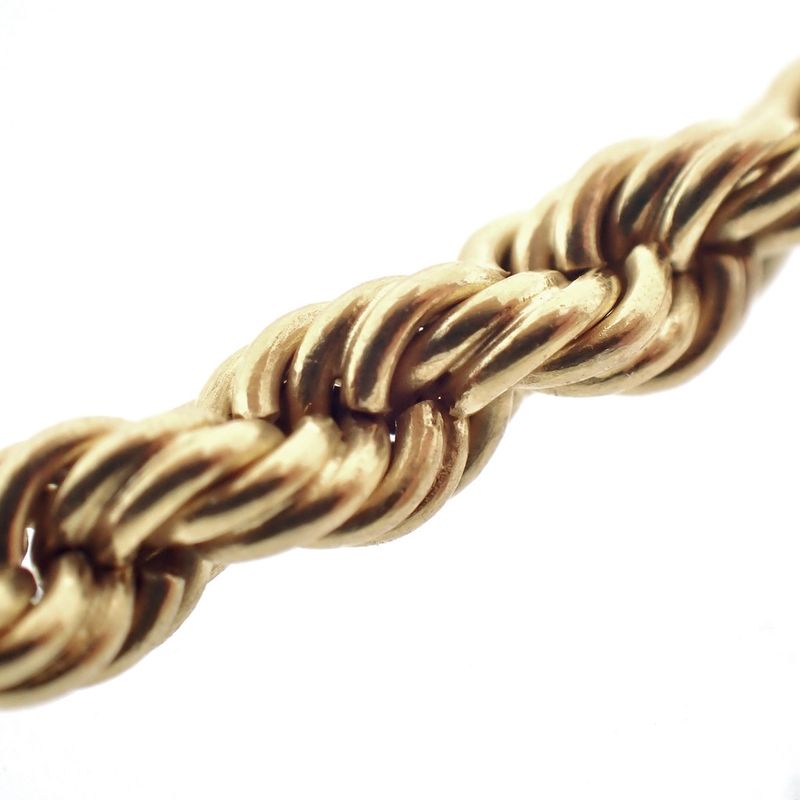 Image 5 of 18K Gold Twisted Bracelet | 19 cm