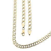 Golden Prince of Wales Link Necklace | 51 cm