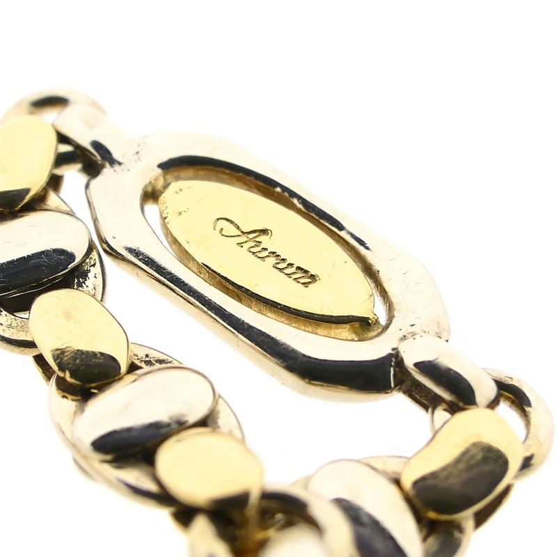 Image 5 of Bicolor Gold Fantasy Link Bracelet