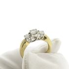 Image 7 of Gold (engagement) ring with diamond 0.88 ct.