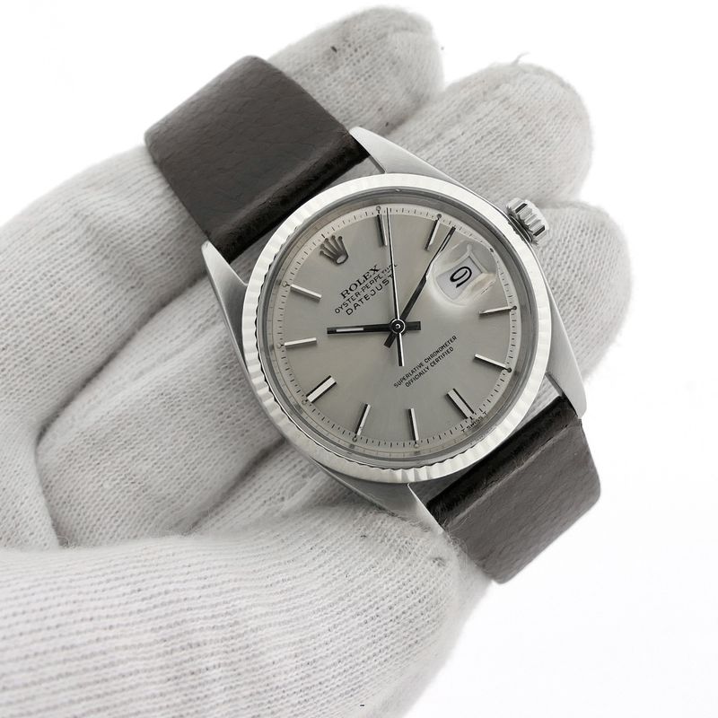 Image 15 of Rolex Datejust 1601; Vintage men's watch