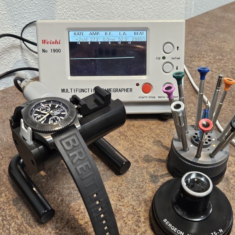 Image 18 of Breitling SuperOcean II Blacksteel Limited Edition M13341; Automatic men's diving watch