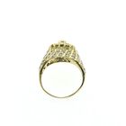 Image 5 of Gold cocktail ring with zirconia