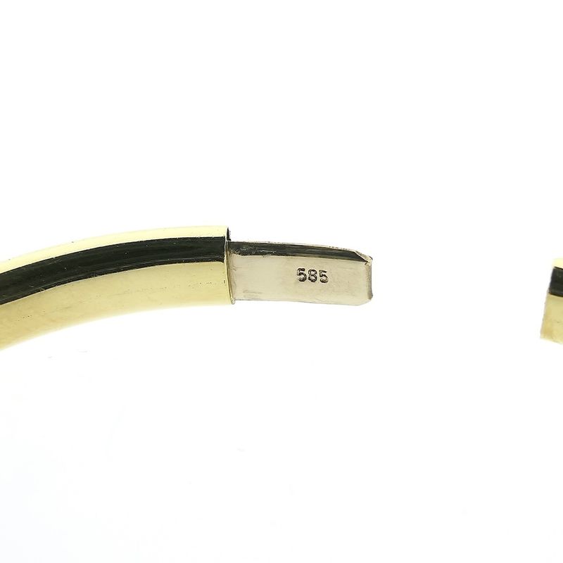 Image 6 of Gold slave bracelet | Ø 60mm